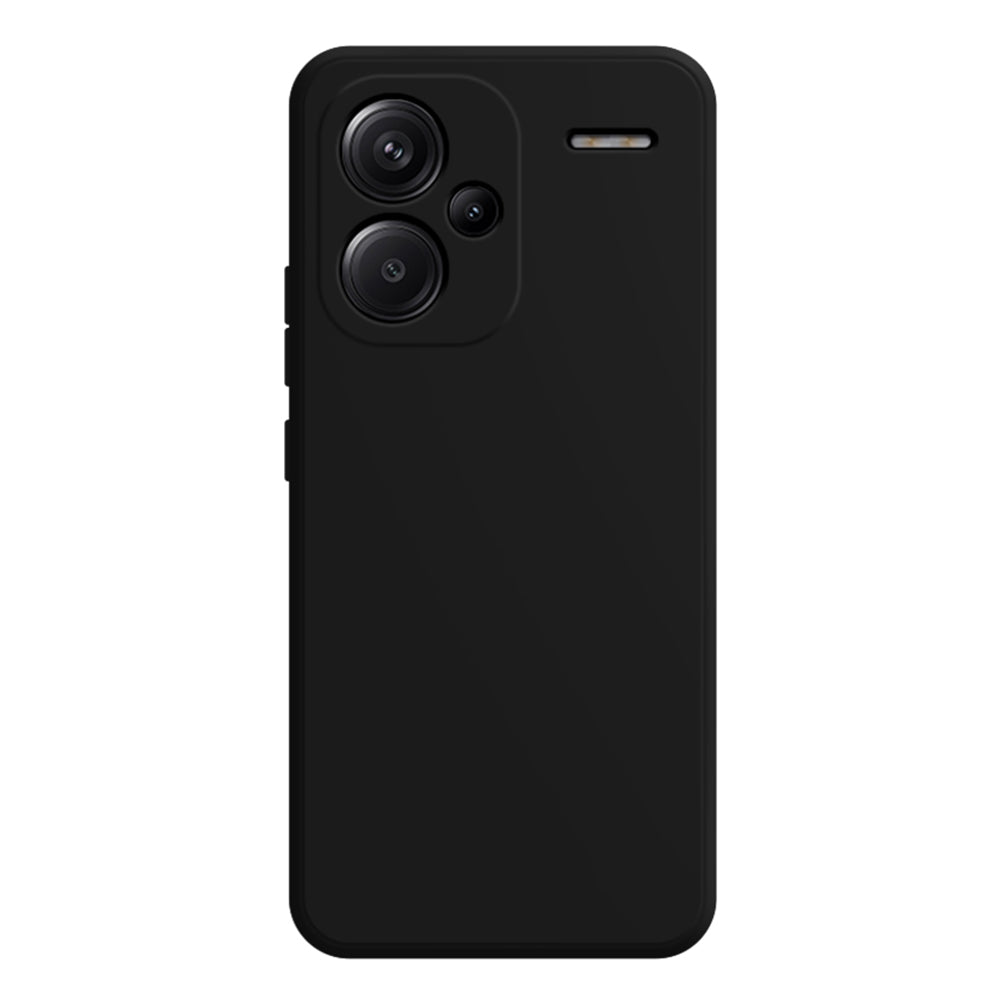 For Xiaomi Redmi Note 13 Pro+ 5G TPU Case Straight Edge Protection Phone Cover - Black For Xiaomi Redmi Note 13 Pro+ 5G TPU Case Straight Edge Protection Phone Cover - Black